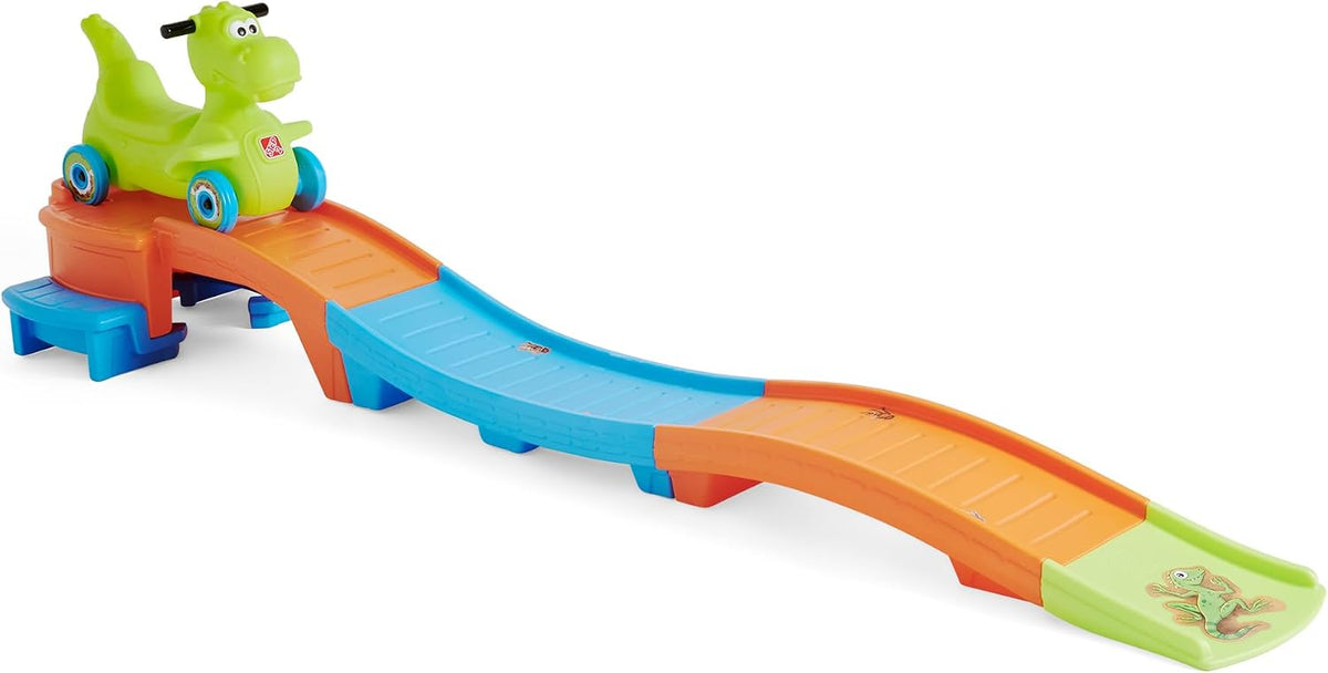 Dino Dash Up & Down Roller Coaster Kids Ride