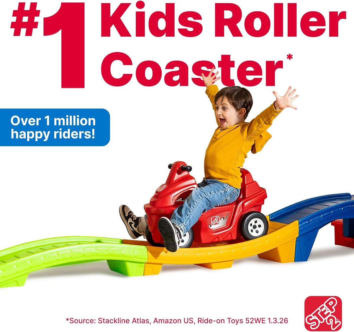 Up & Down Roller Coaster Kids Ride