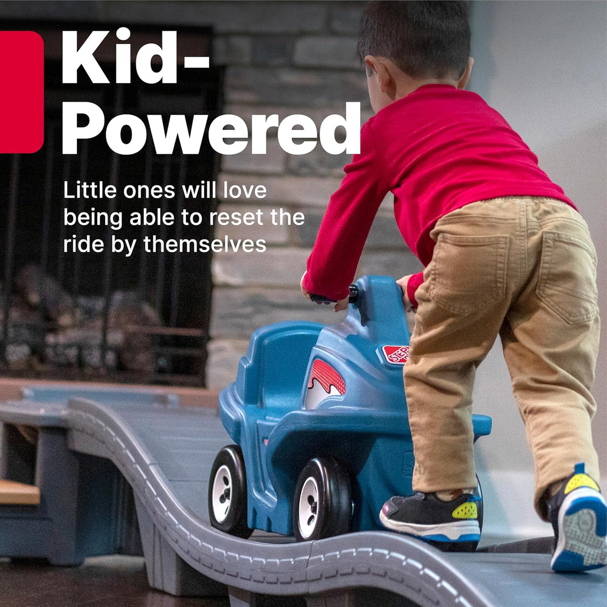 Up & Down Roller Coaster Kids Ride